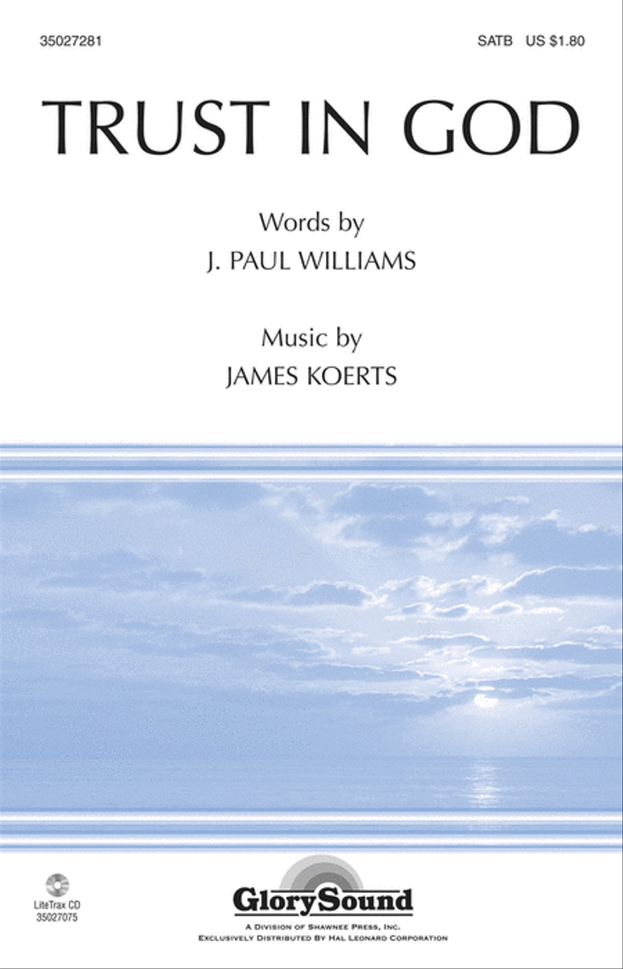 Trust in God 4-Part scores gallery preview page 1