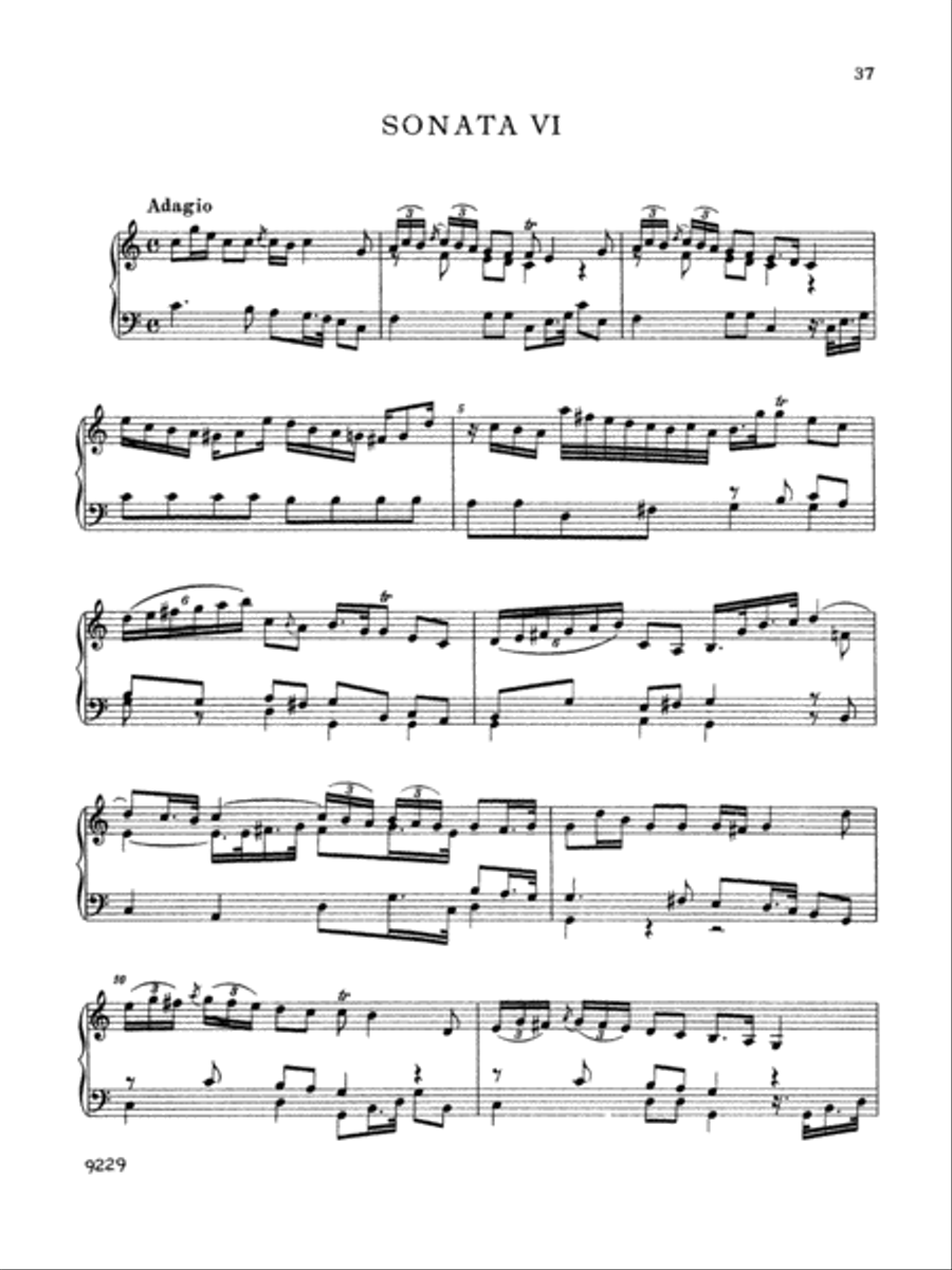 Martini: Six Sonatas Piano Solo scores gallery preview page 1