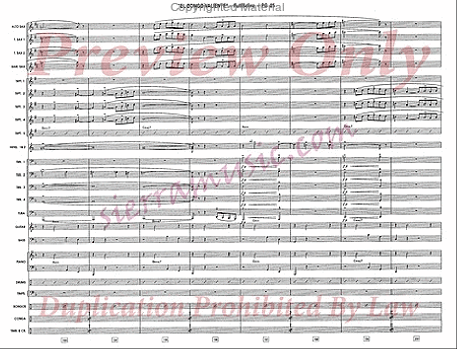 El Congo Valiente Jazz Ensemble scores gallery preview page 26