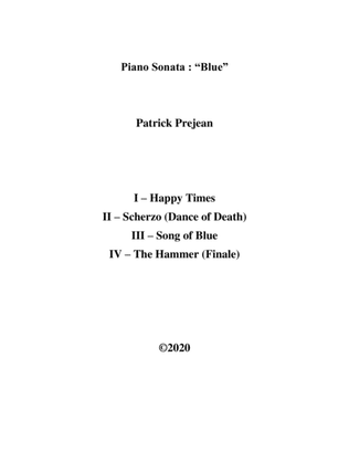 Piano Sonata: "Blue"
