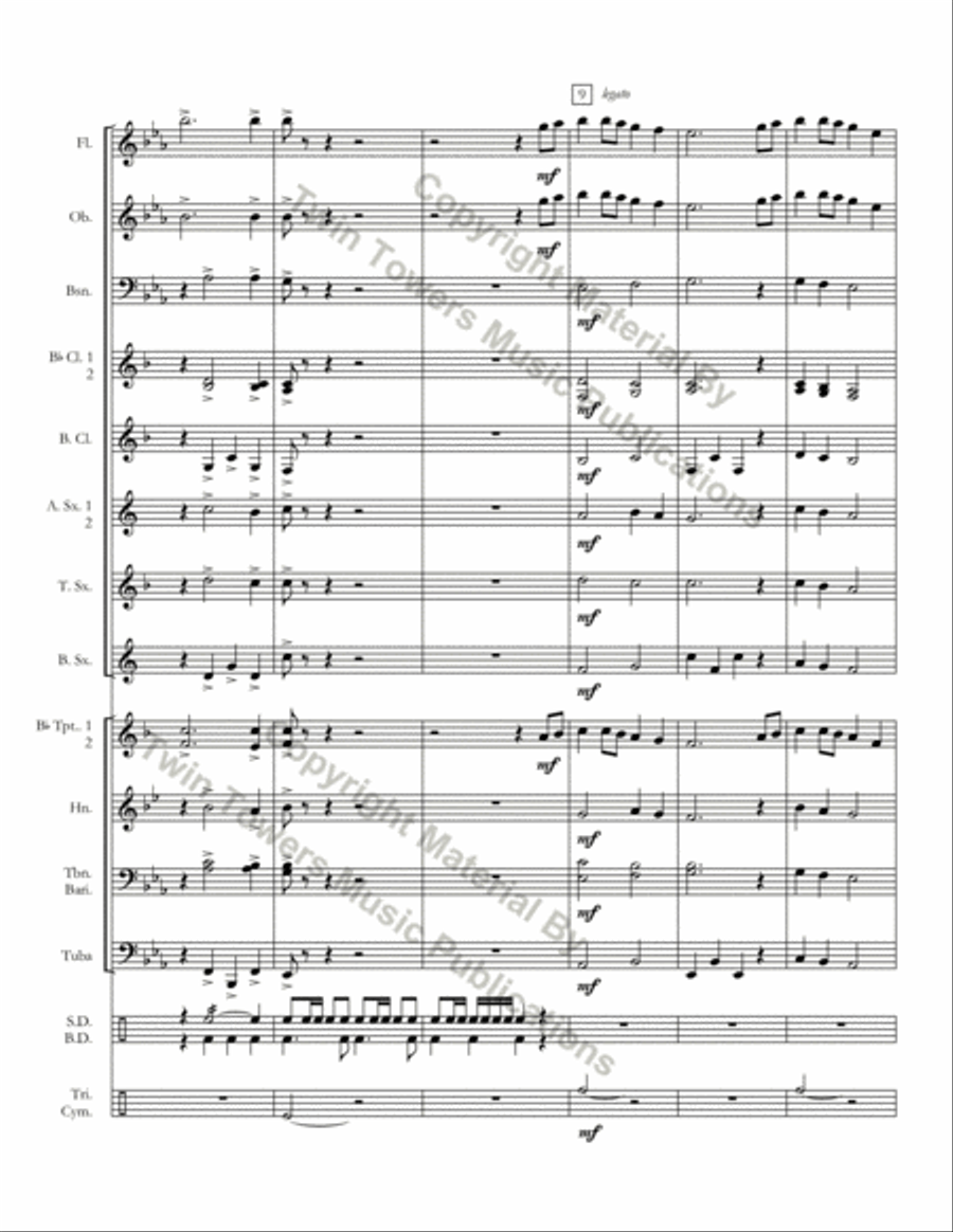 Indian Hills Concert Band scores gallery preview page 4