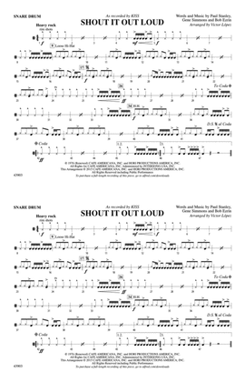 Shout It Out Loud: Snare Drum