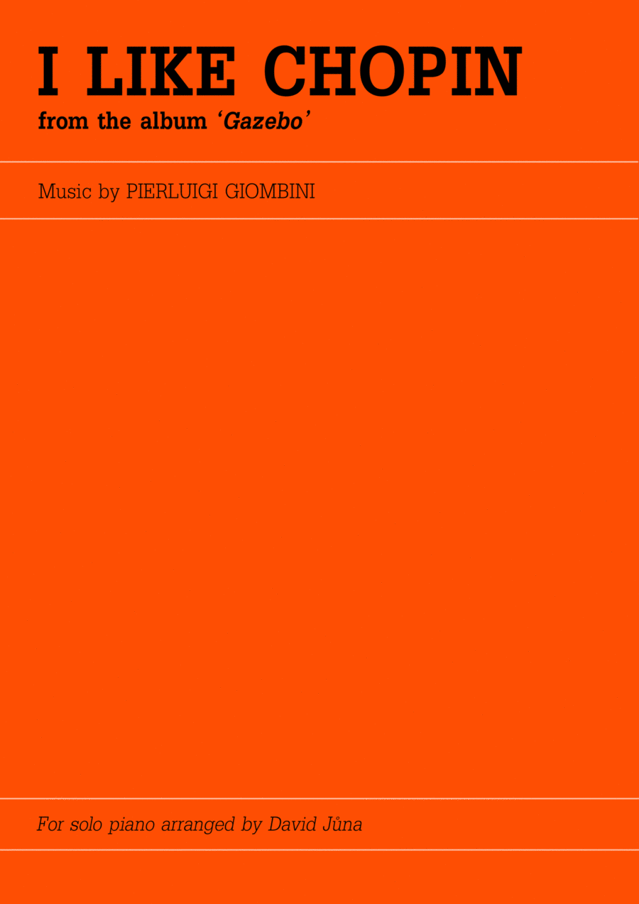 I Like Chopin Piano Solo scores gallery preview page 1