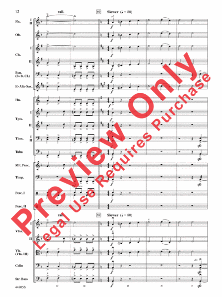 Realms of Endless Day Full Orchestra scores gallery preview page 29