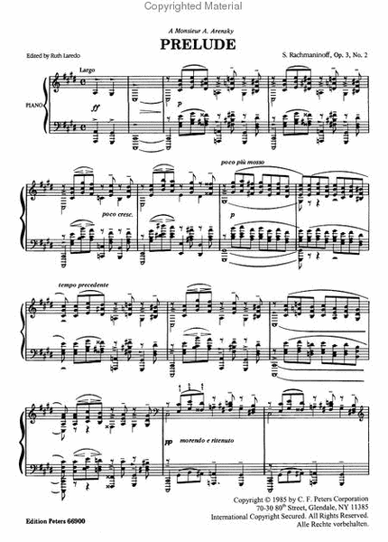 Preludes: Op.3 No.2 in c# minor & Op.23