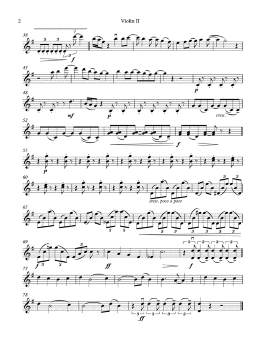 All I Want For Christmas Is You String Quartet scores gallery preview page 4