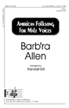 Book cover for Barb'ra Allen - TTBB Octavo