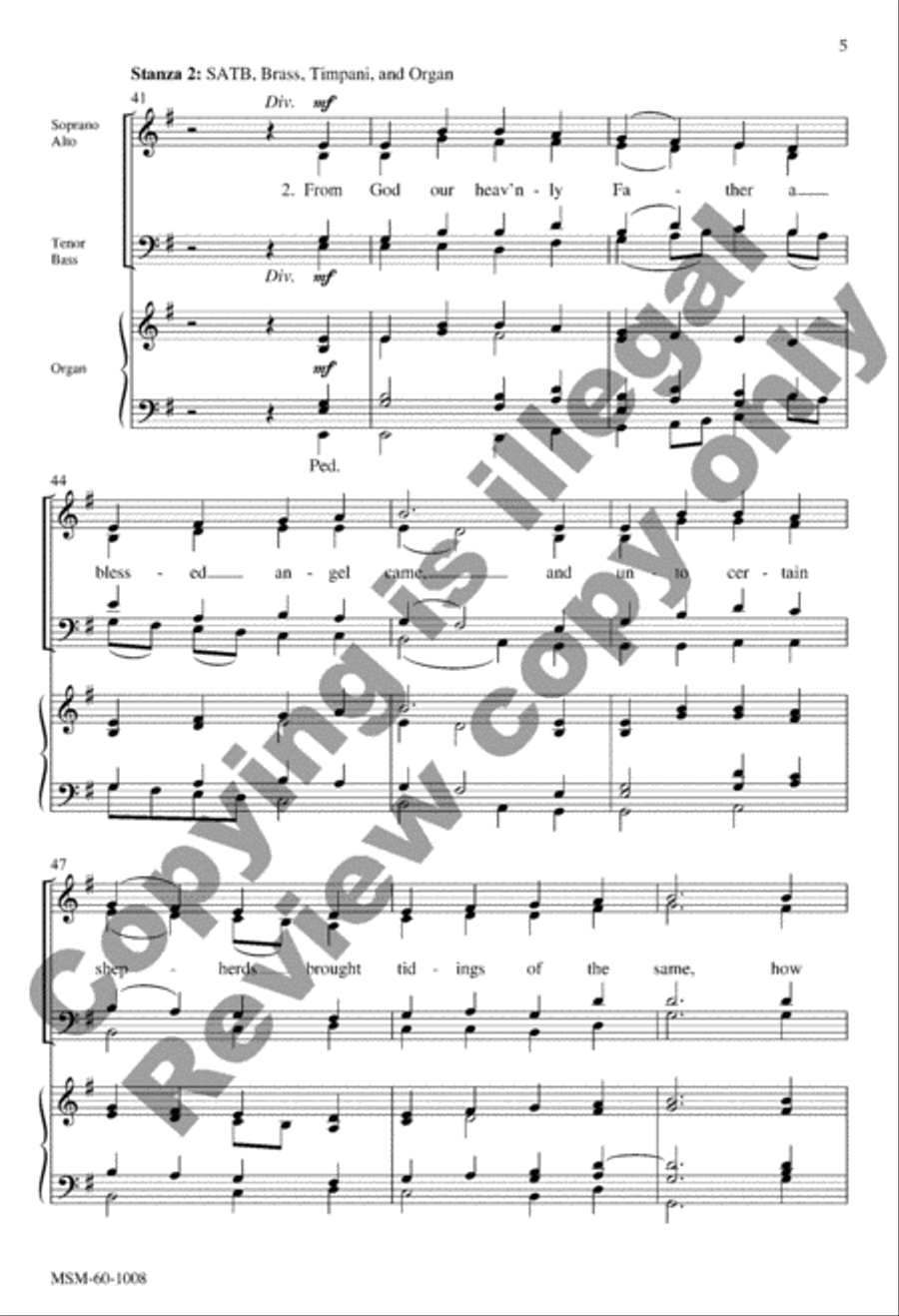 God Rest You Merry, Gentlemen God Rest You Merry, Gentlemen 4-Part scores gallery preview page 5