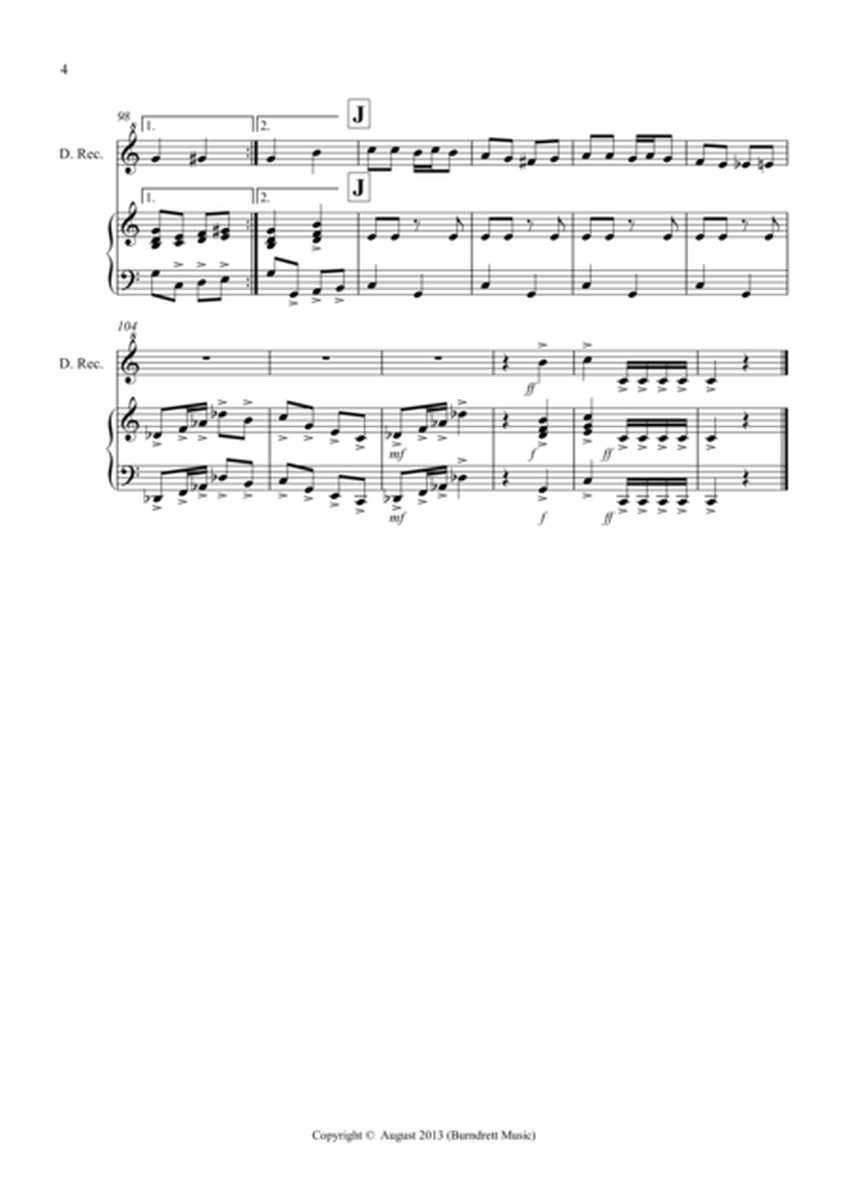 3 Halloween Pieces for Descant Recorder and Piano