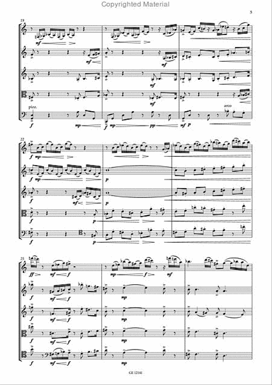 Clarinet Quintet Clarinet scores gallery preview page 5