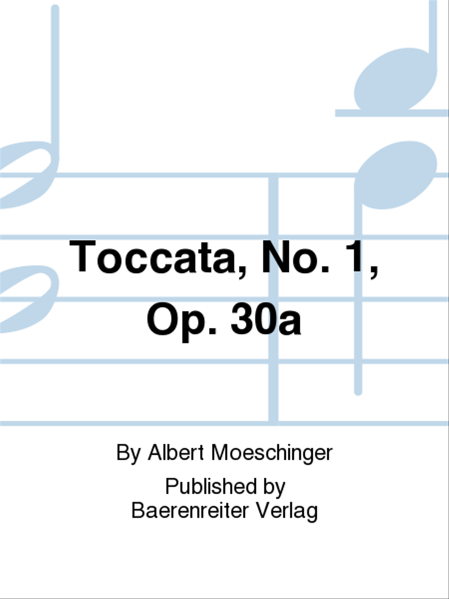 Toccata, No. 1, Op. 30a Toccata, No. 1, Op. 30a Piano Solo scores gallery preview page 1