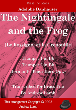 Book cover for The Nightingale and the Frog (for Brass Trio)