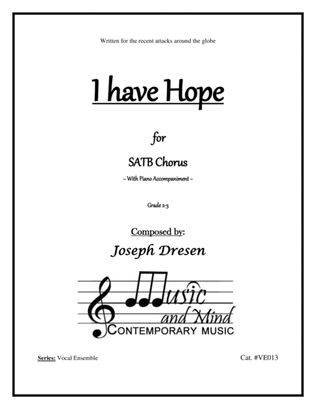 Book cover for I Have Hope