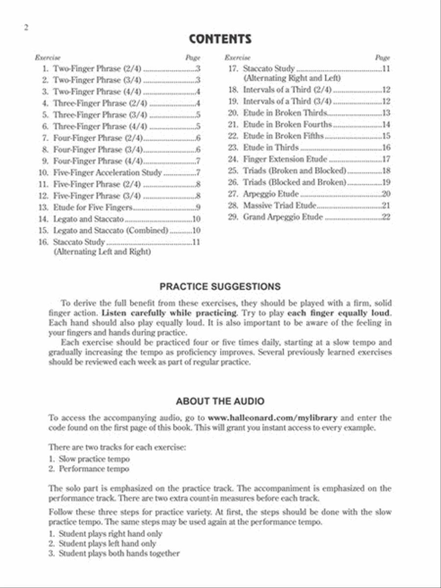 Schaum Fingerpower, Level One (Book and CD) Piano Method scores gallery preview page 2