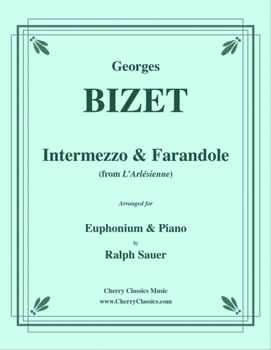 Intermezzo & Farandole for Euphonium and Piano Euphonium scores gallery preview page 1