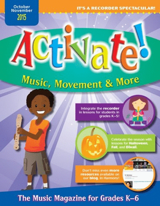 Book cover for Activate! Oct/Nov 15