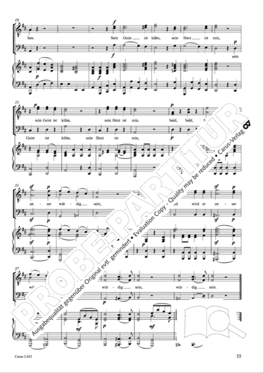 Choral collection Great Opera Choruses - Mozart * Haydn (choir & piano) Choir scores gallery preview page 46