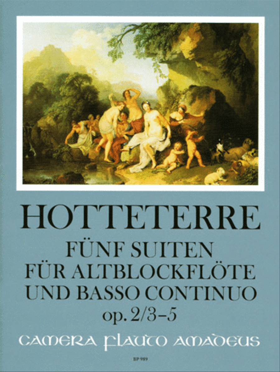Five suites op. 2 Volume 2 Alto Recorder scores gallery preview page 1