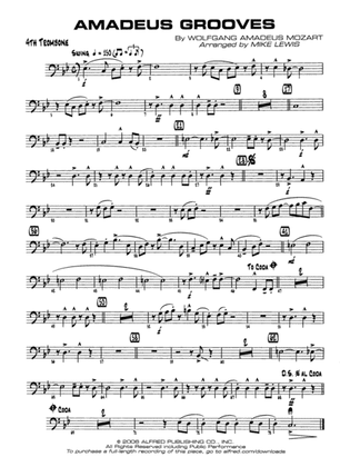 Amadeus Grooves: 4th Trombone