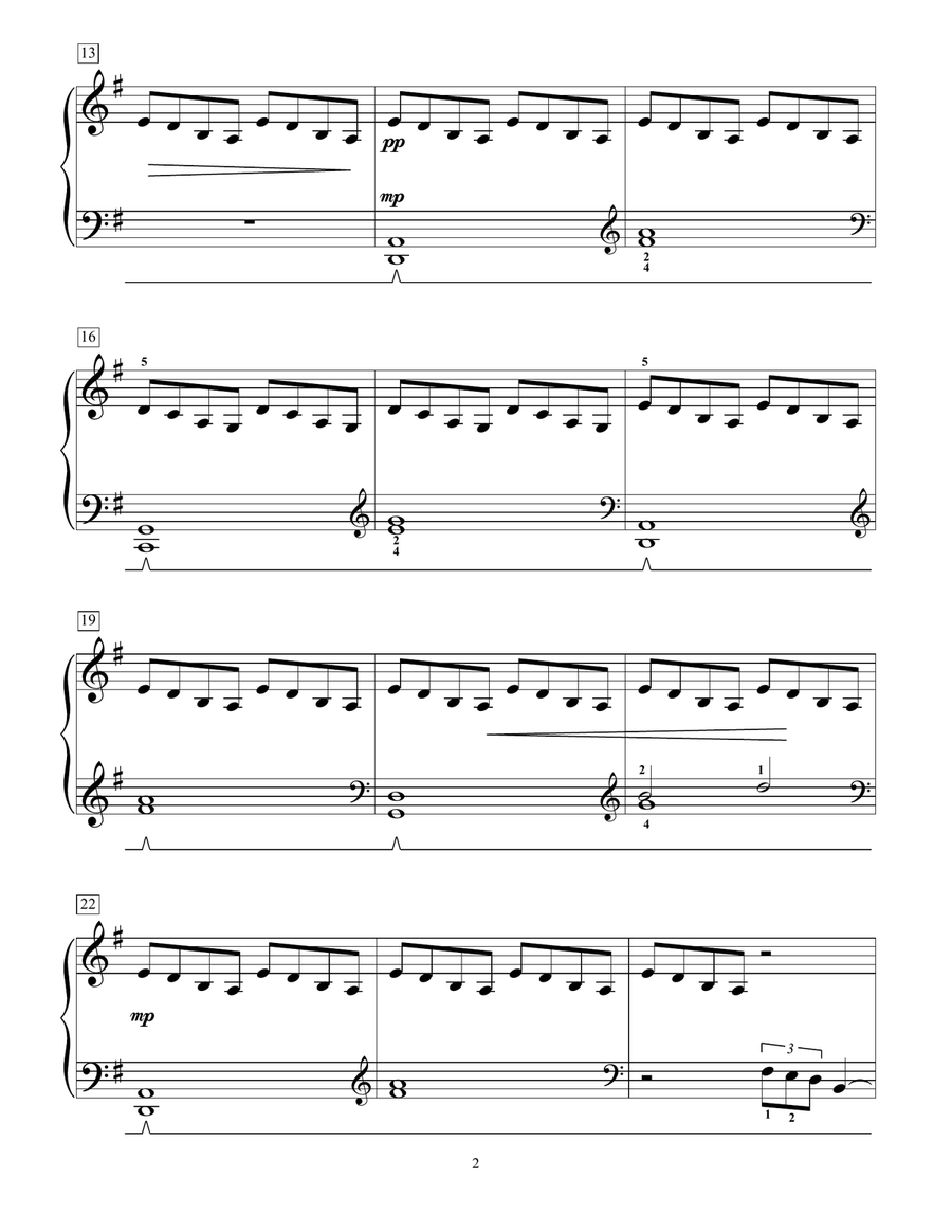 Souffle au chocolat Piano Method scores gallery preview page 2