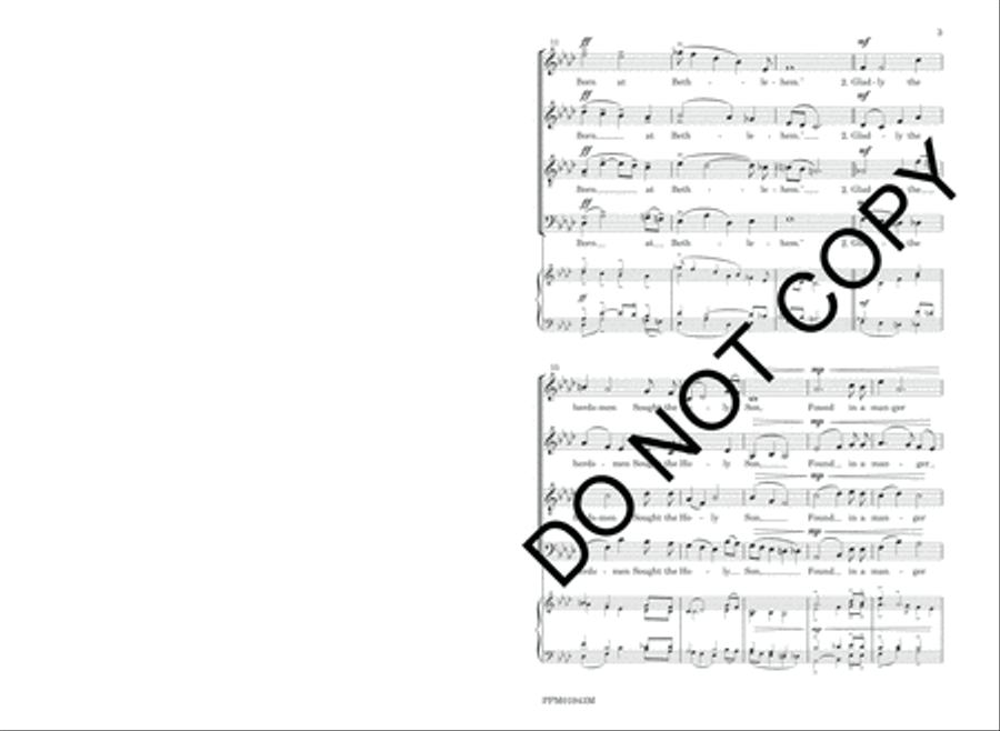 Amid the Silence Amid the Silence 4-Part scores gallery preview page 6