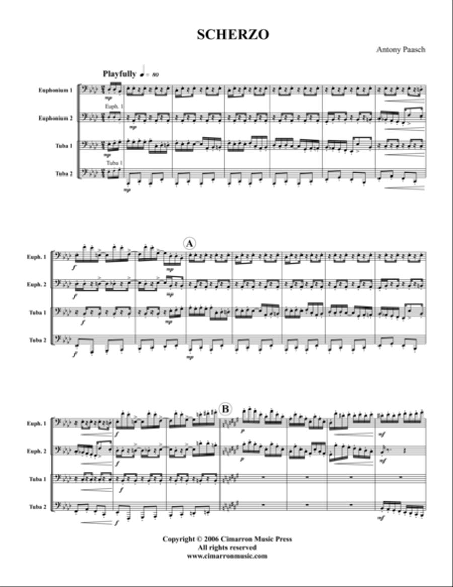 Scherzo Scherzo EETT scores gallery preview page 1