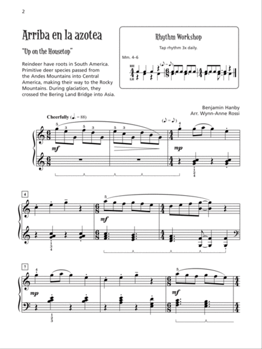 Música de Navidad, Books 3 & 4 (Value Pack) Piano Solo scores gallery preview page 3