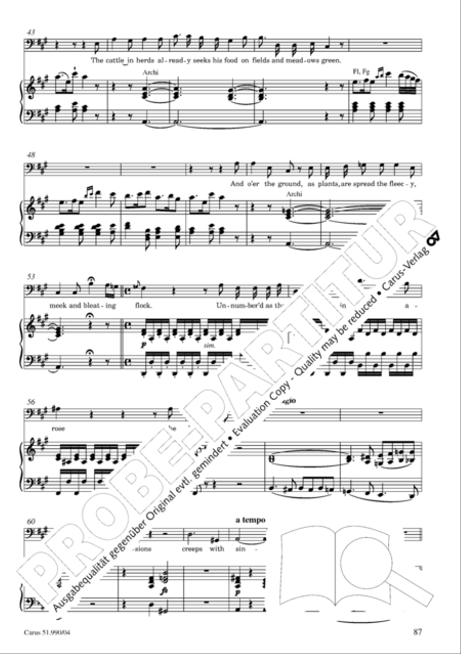 The Creation 4-Part scores gallery preview page 88