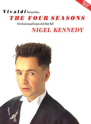 Book cover for Movements from the Four Seasons for Piano