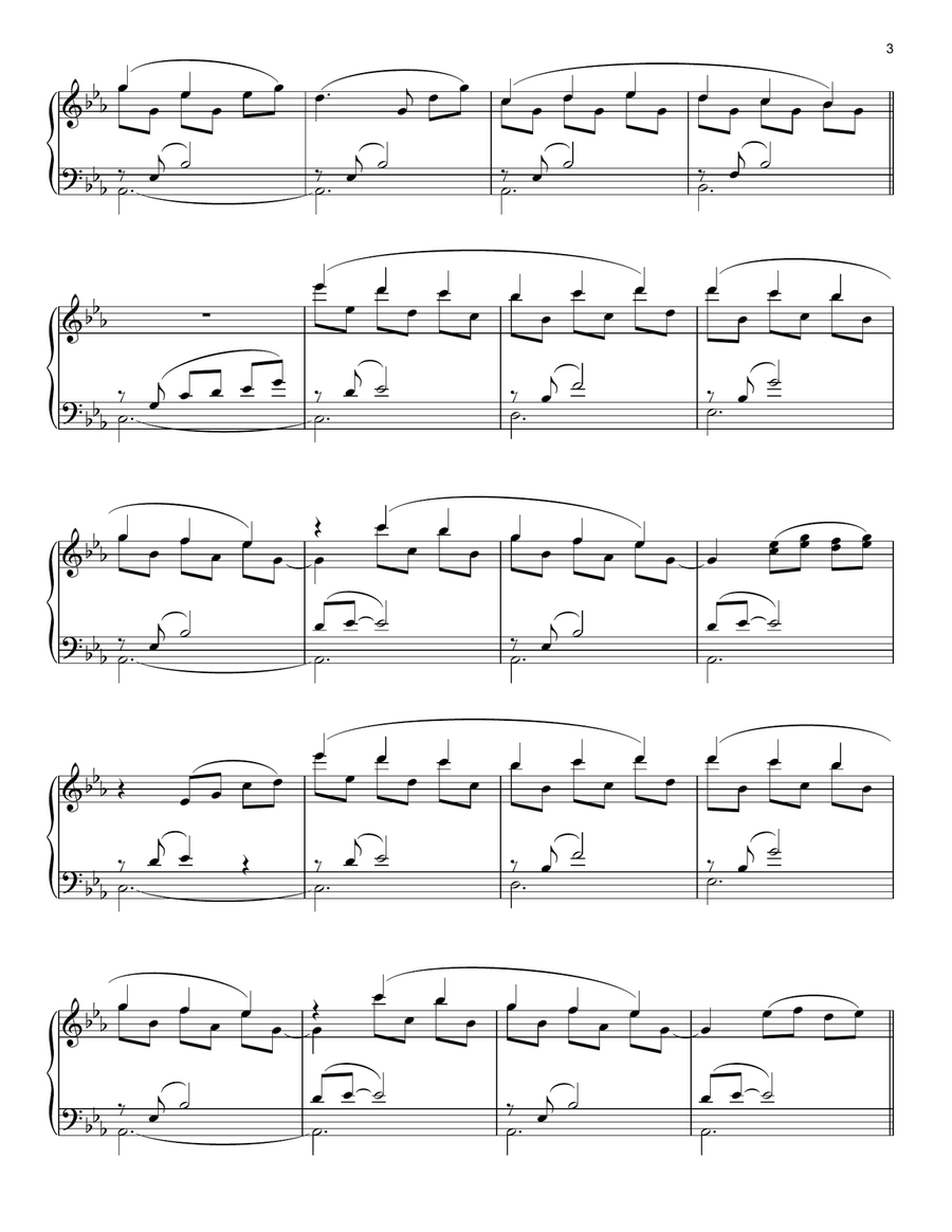 Crest Of A Wave Crest Of A Wave Piano Solo scores gallery preview page 3
