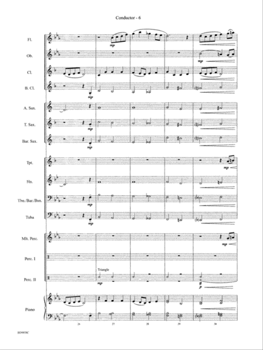 The American Spirit: Score Concert Band scores gallery preview page 6