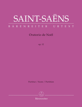 Book cover for Oratorio de Noël, op. 12