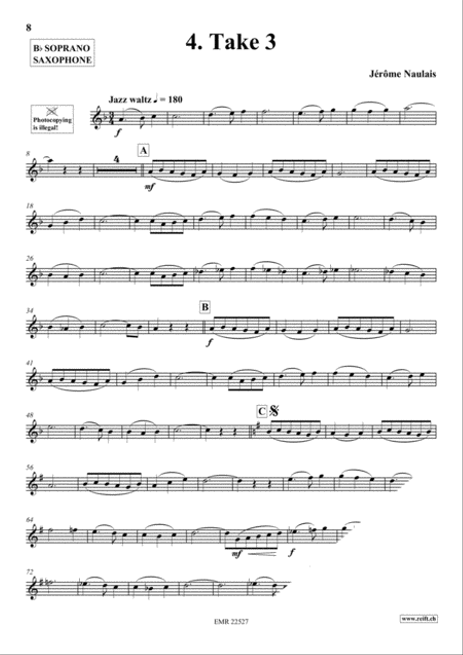 Play With Your Band Volume 4 Soprano Saxophone scores gallery preview page 6