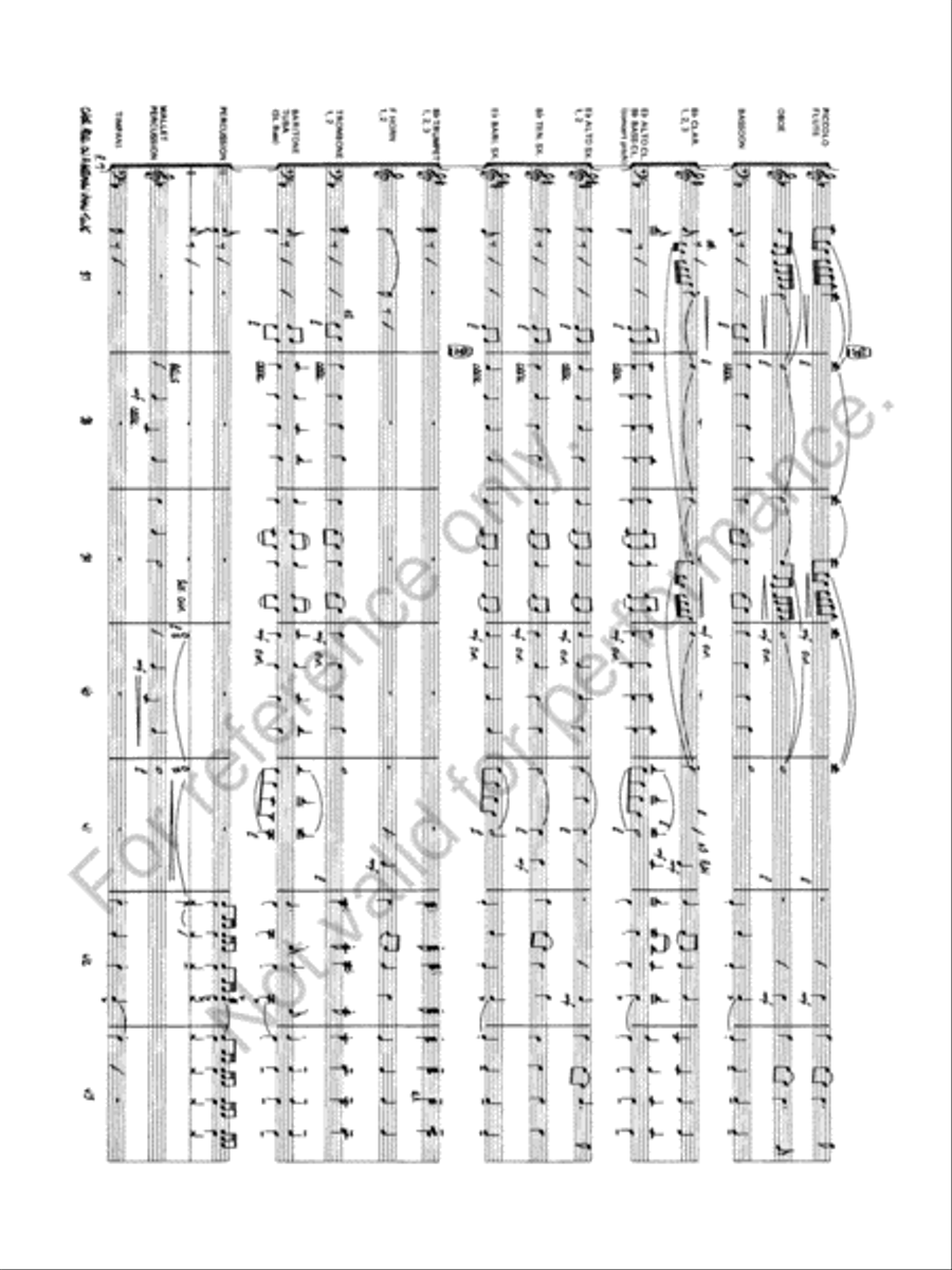 Chorale Prelude On A German Hymn Tune Concert Band scores gallery preview page 9