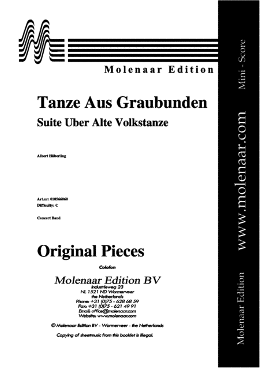 Tanze Aus Graubunden Concert Band scores gallery preview page 2