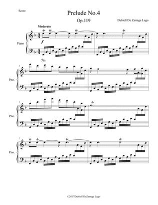 Prelude No.4 Op.119