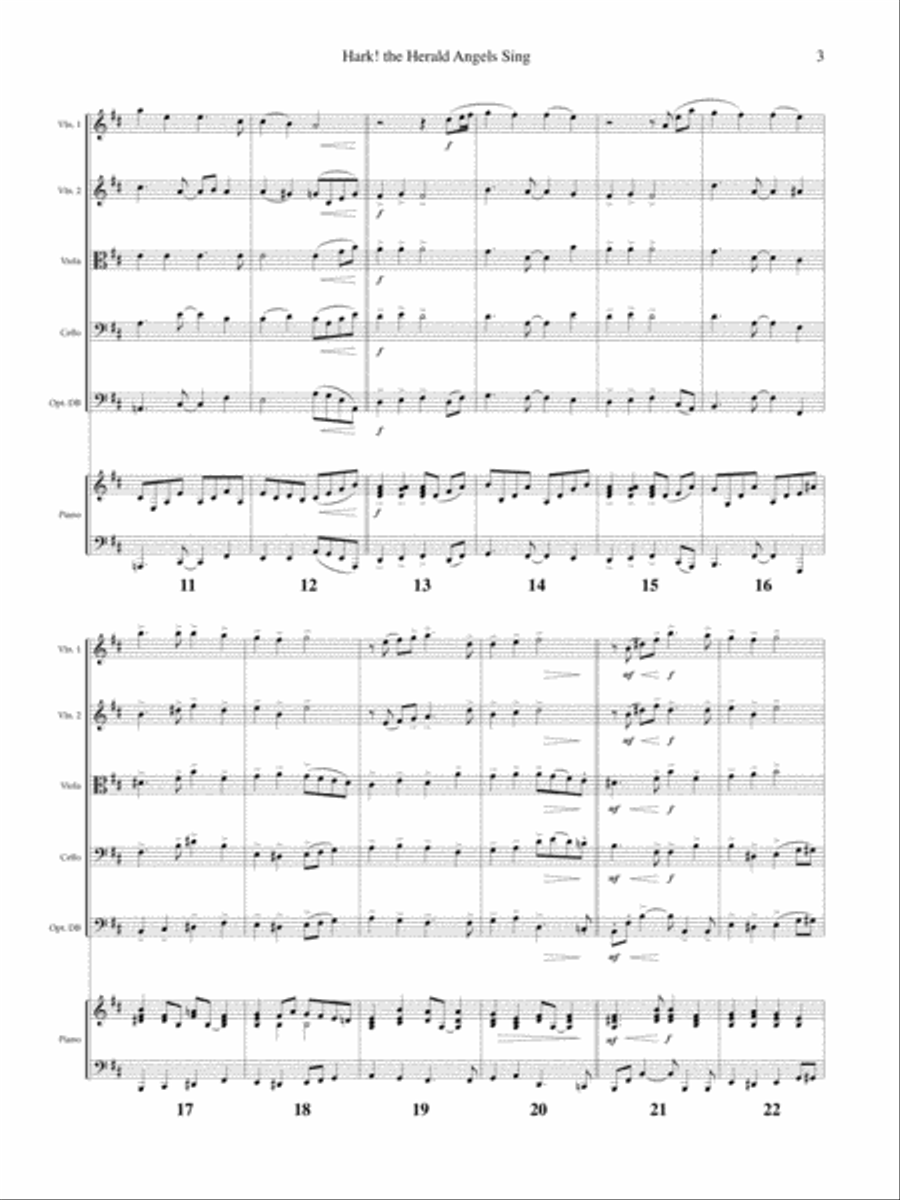 Creative Carols for String Quartet, Volume 2 String Quartet scores gallery preview page 3