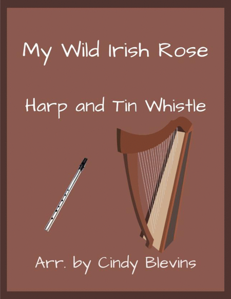 My Wild Irish Rose, Harp and Tin Whistle (D) image number null