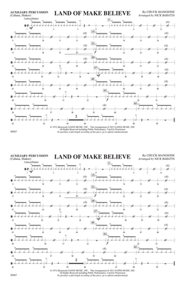 Land of Make Believe: Auxiliary Percussion