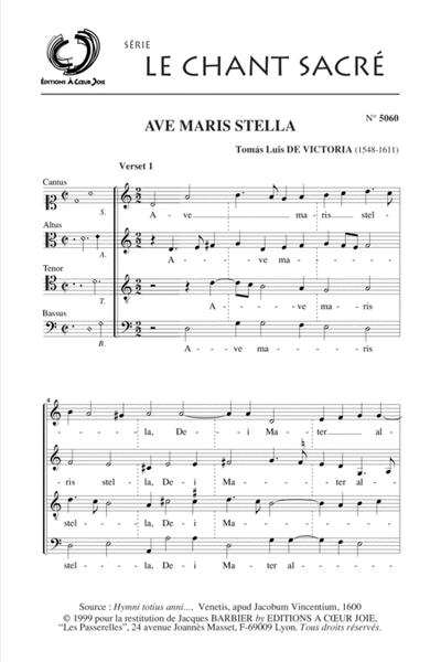 Ave Maris Stella - Victoria
