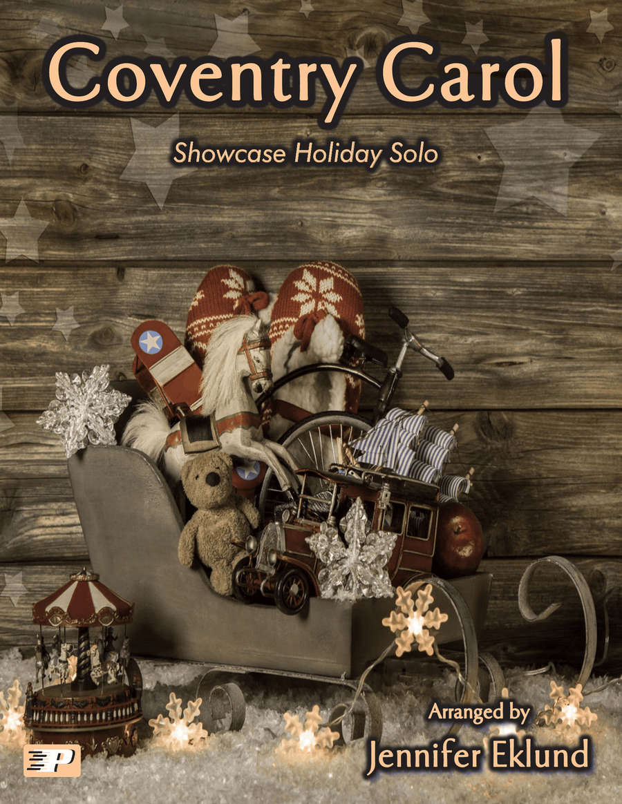 Book cover for Coventry Carol (Showcase Piano Solo)