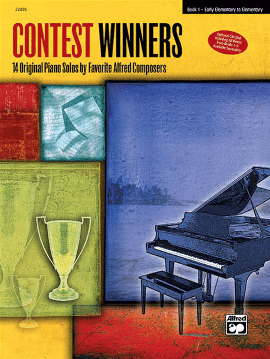 Contest Winners, Book 1 Easy Piano scores gallery preview page 1