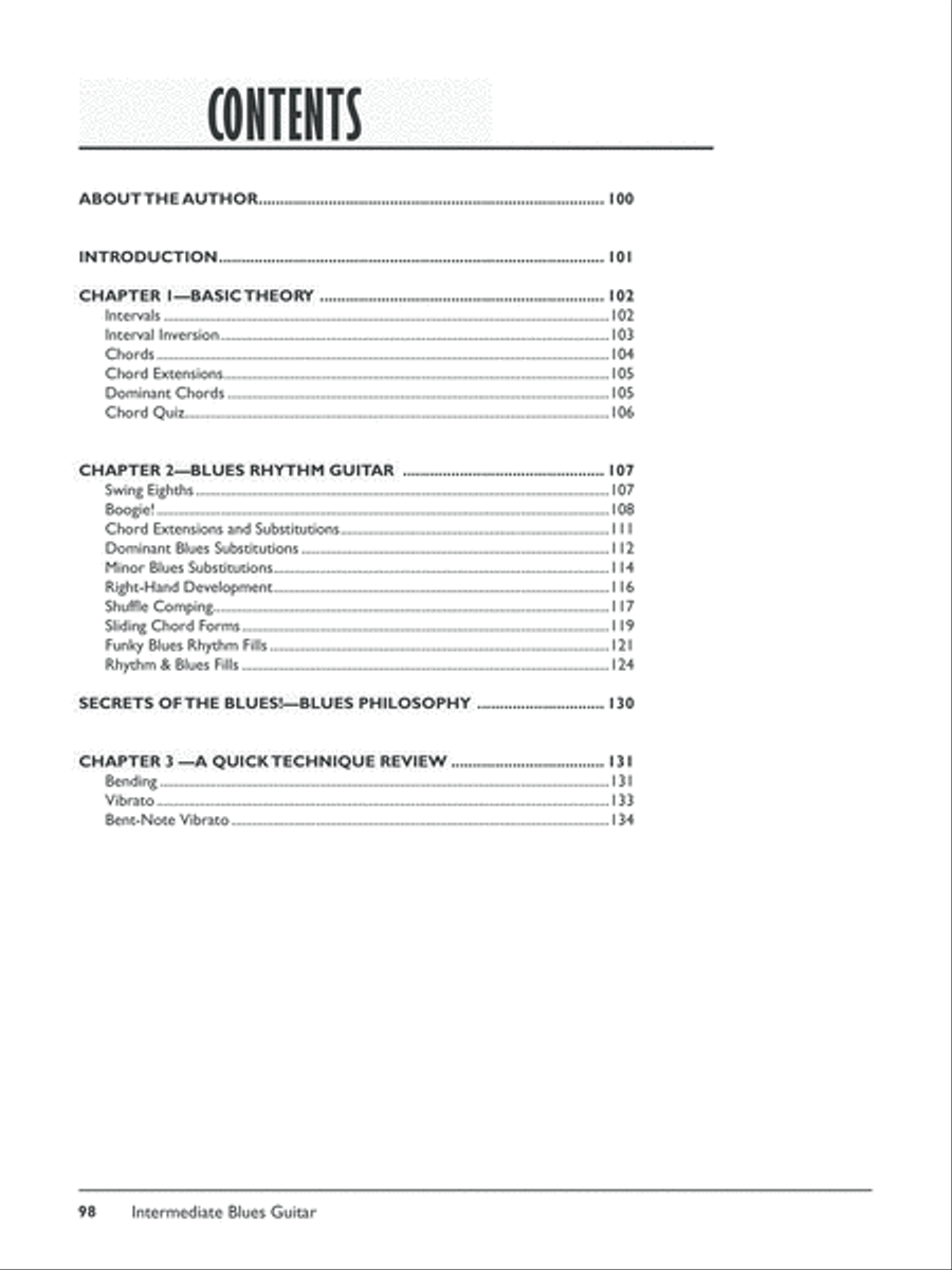 The Complete Blues Guitar Method Complete Edition Electric Guitar scores gallery preview page 7