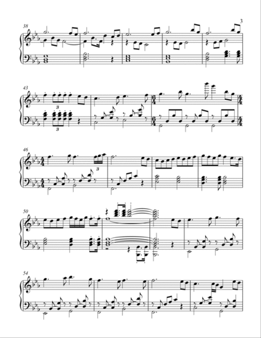 The Efflux of the Soul Piano Solo scores gallery preview page 3