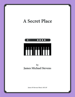 Book cover for A Secret Place - Flute & Piano