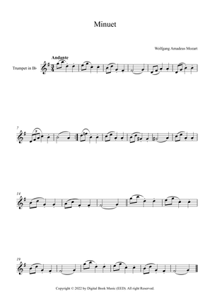 Minuet (In F Major) - Wolfgang Amadeus Mozart (Trumpet)
