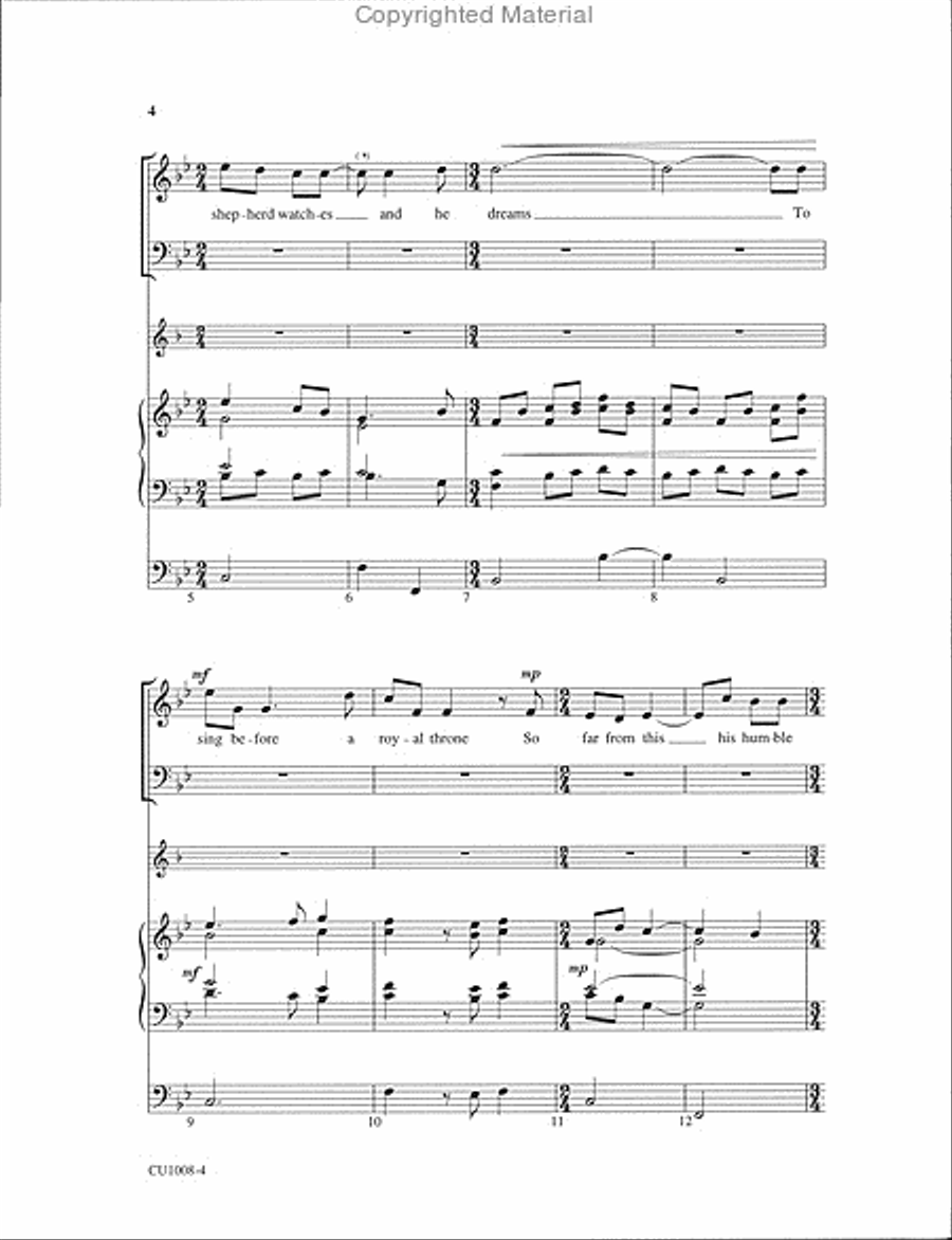 Come Join Their Song 4-Part scores gallery preview page 3