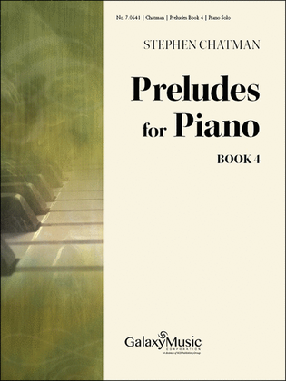 Book cover for Preludes for Piano Book 4