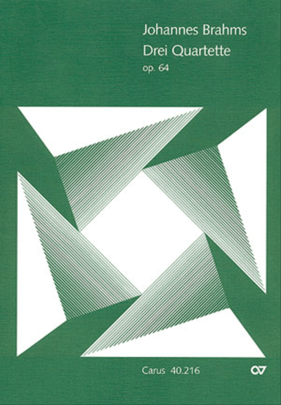 Drei Quartette op. 64 Choir scores gallery preview page 1
