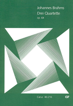 Book cover for Drei Quartette op. 64